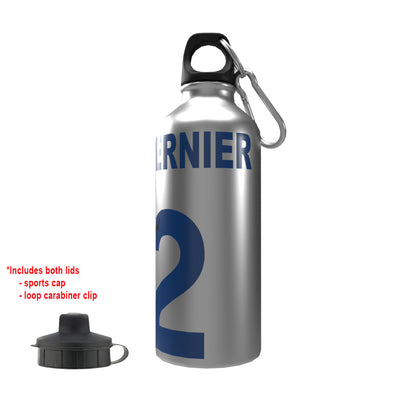 Tavernier Rangers 2-Lid Aluminium Water Bottle Silver