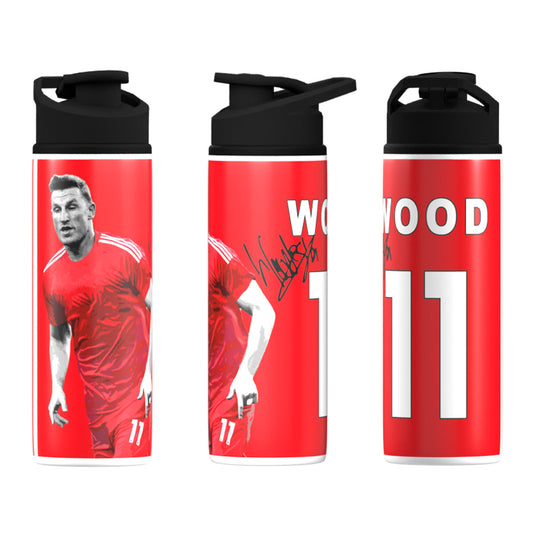 Wood Big Mouth Bottle-White