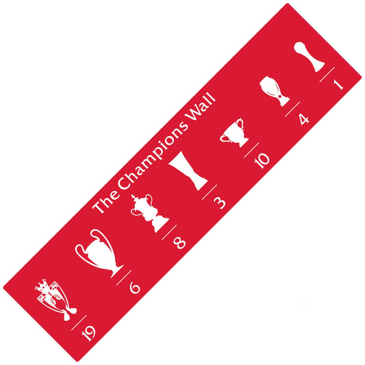 Liverpool The Champions Wall - Bar Runner/Desk Mat