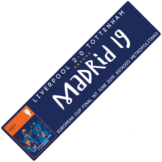 Madrid 19 Programme - Bar Runner/Desk Mat