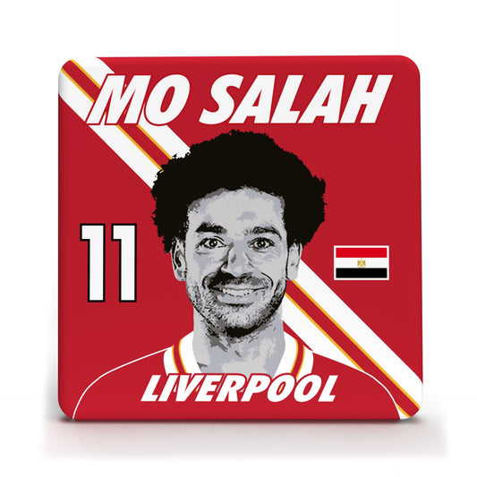 Salah Liverpool Coaster-95mm