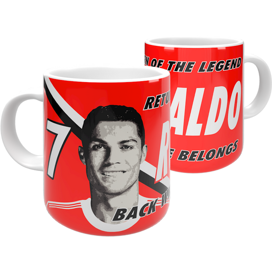 Cristiano Ronaldo United Mug