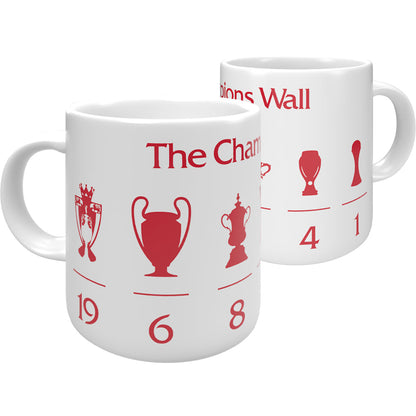 Liverpool The Champions Wall Mug - White