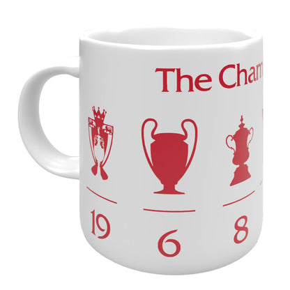 Liverpool The Champions Wall Mug - White