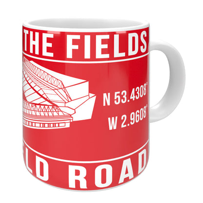 All Round the Fields of Anfield Road Mug