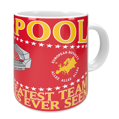 Liverpool Greatest Team Mug