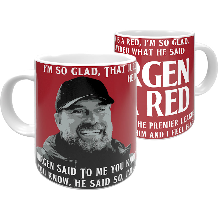 Jurgen is a Red Liverpool Mug