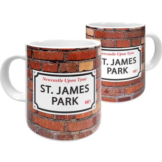 St. James Park Street Sign Mug