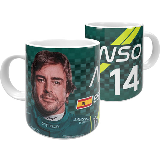 Fernando Alonso F1 Mug