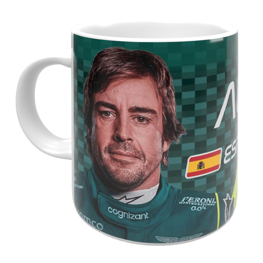 Fernando Alonso F1 Mug