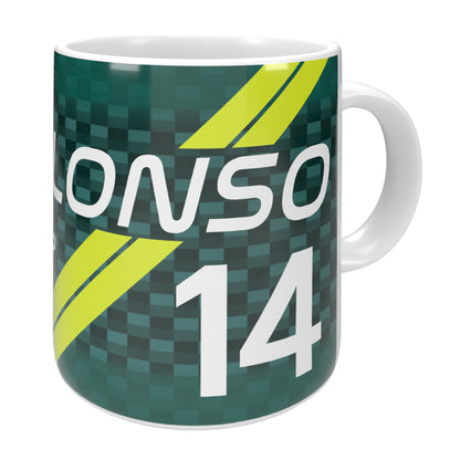 Fernando Alonso F1 Mug