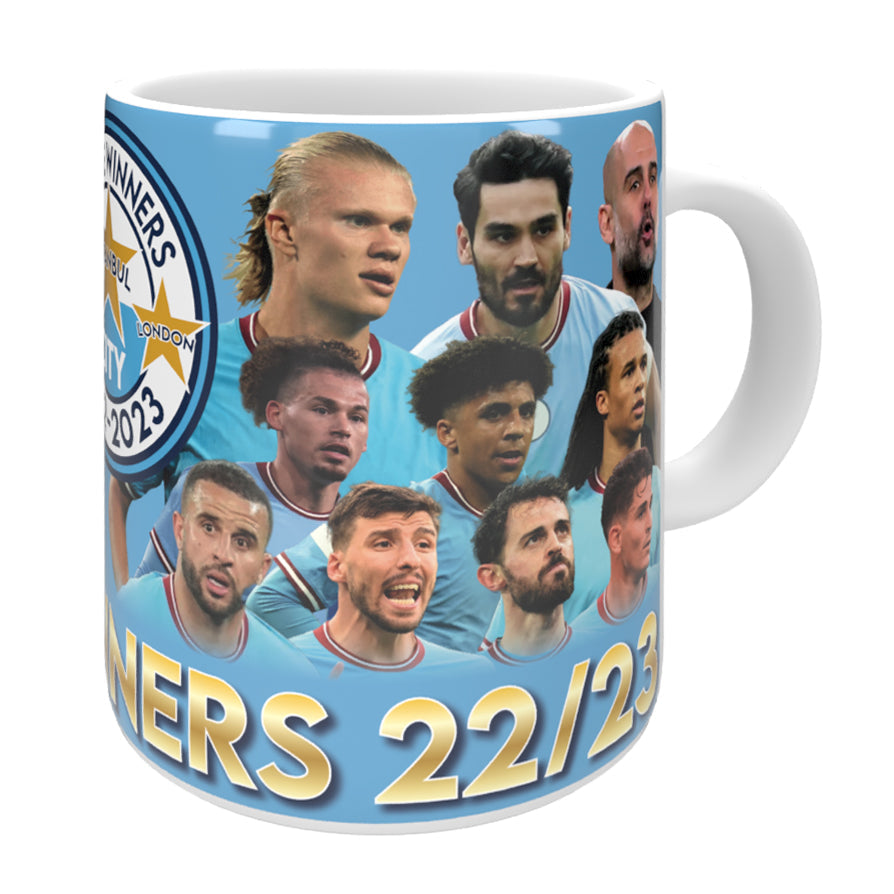 City Treble Winners 22-23 Mug