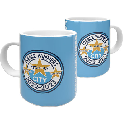 City Treble Winners 22-23 Logo Mug