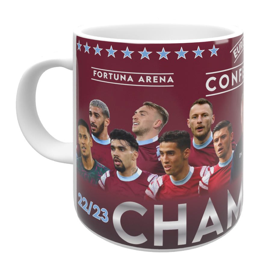 West Ham Champions 22-23 Players Mug