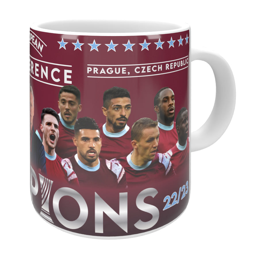 West Ham Champions 22-23 Players Mug