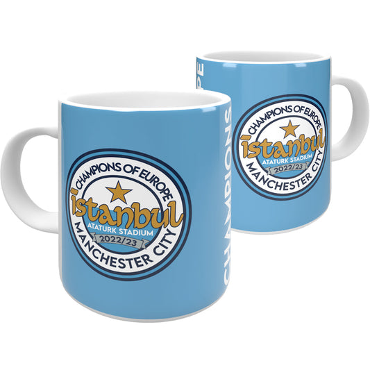 City Champions of Europe Logo Mug