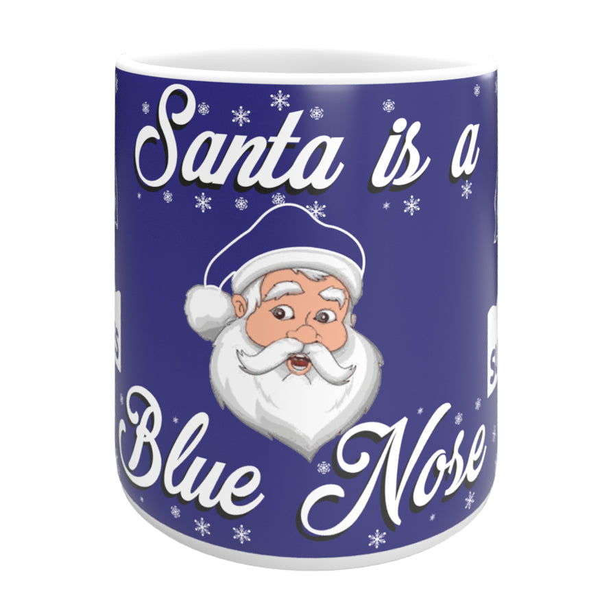 Santa is a Blue Nose Mug