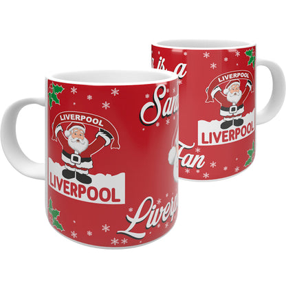 Santa is a Liverpool Fan Mug