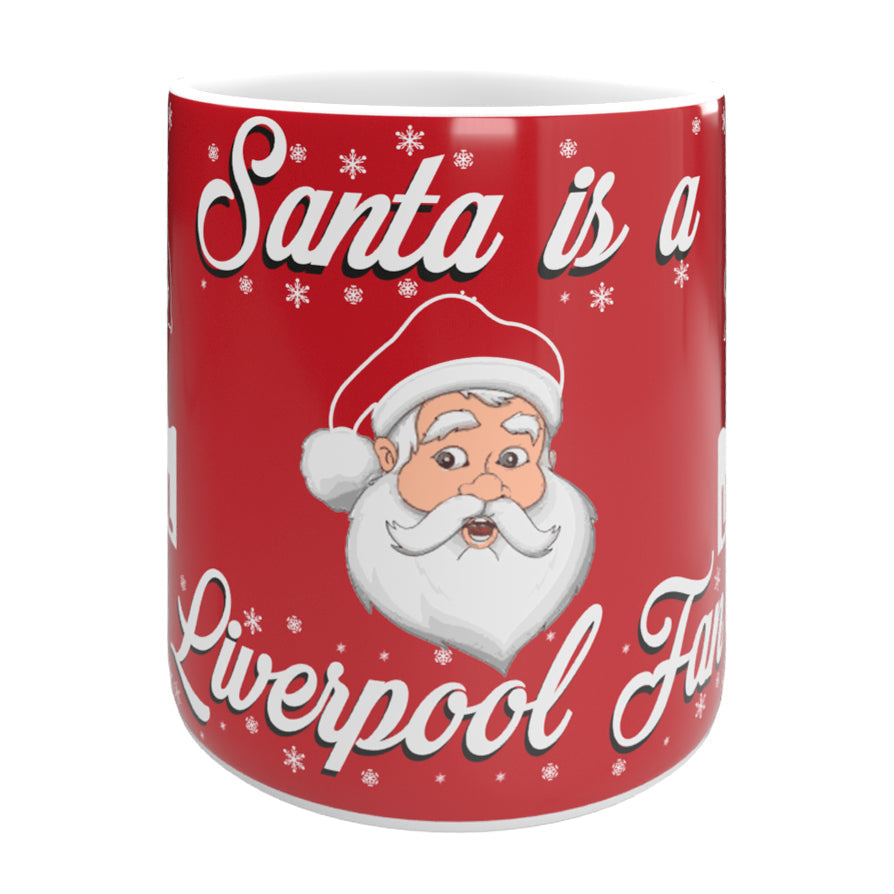 Santa is a Liverpool Fan Mug