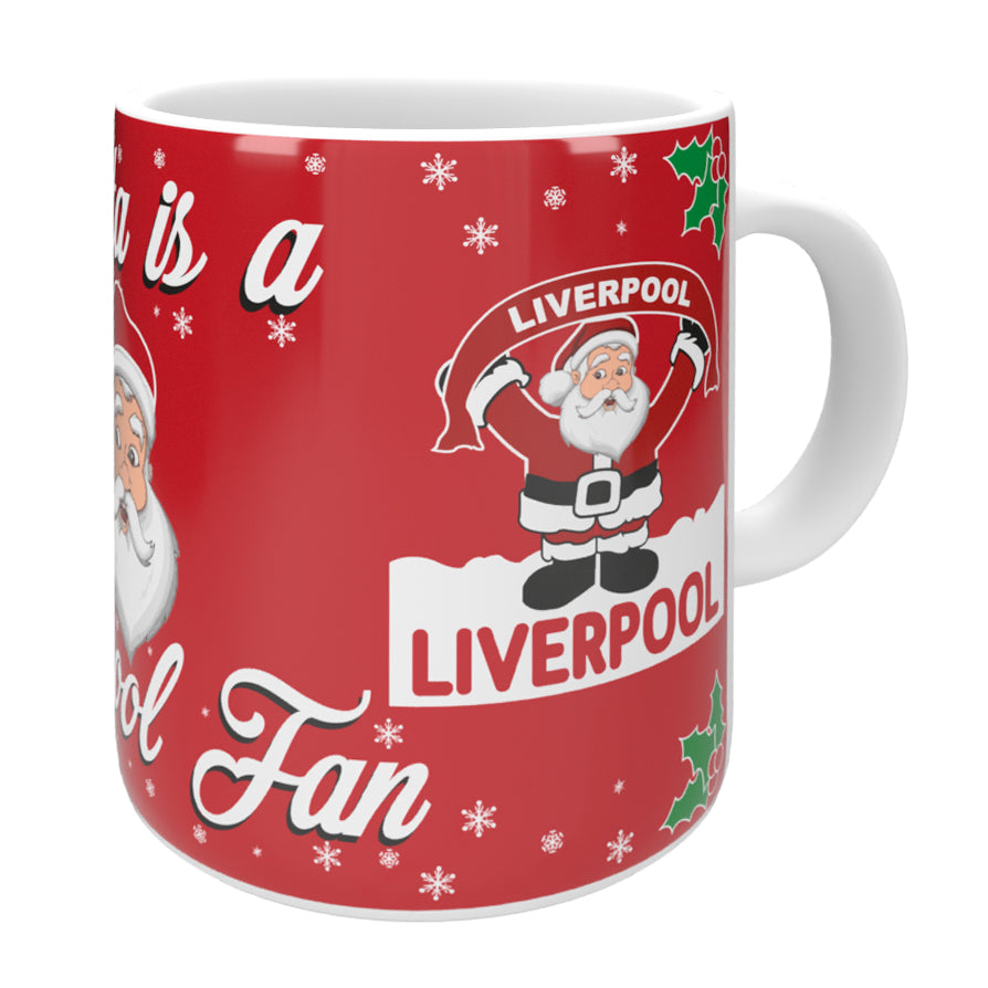 Santa is a Liverpool Fan Mug