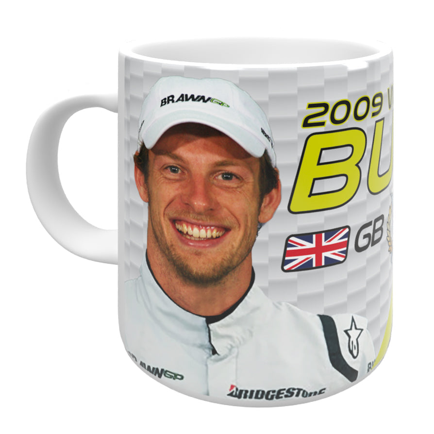 Jenson Button F1 Mug