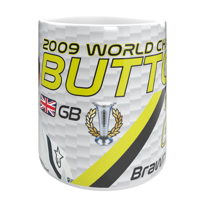 Jenson Button F1 Mug