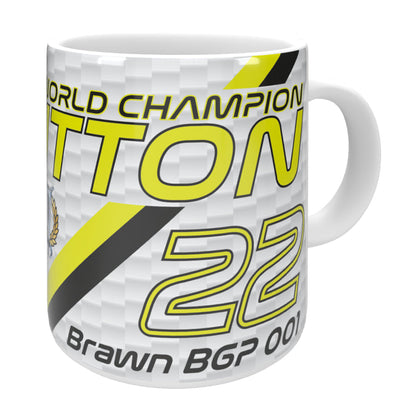 Jenson Button F1 Mug