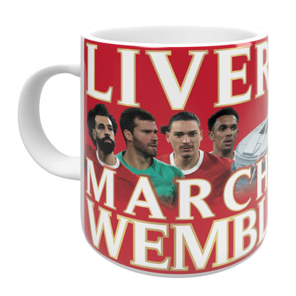 Liverpool Marching on Wembley Way 2024 Mug