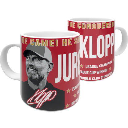 Klopp Mug He Came! He Saw! He Conquered!