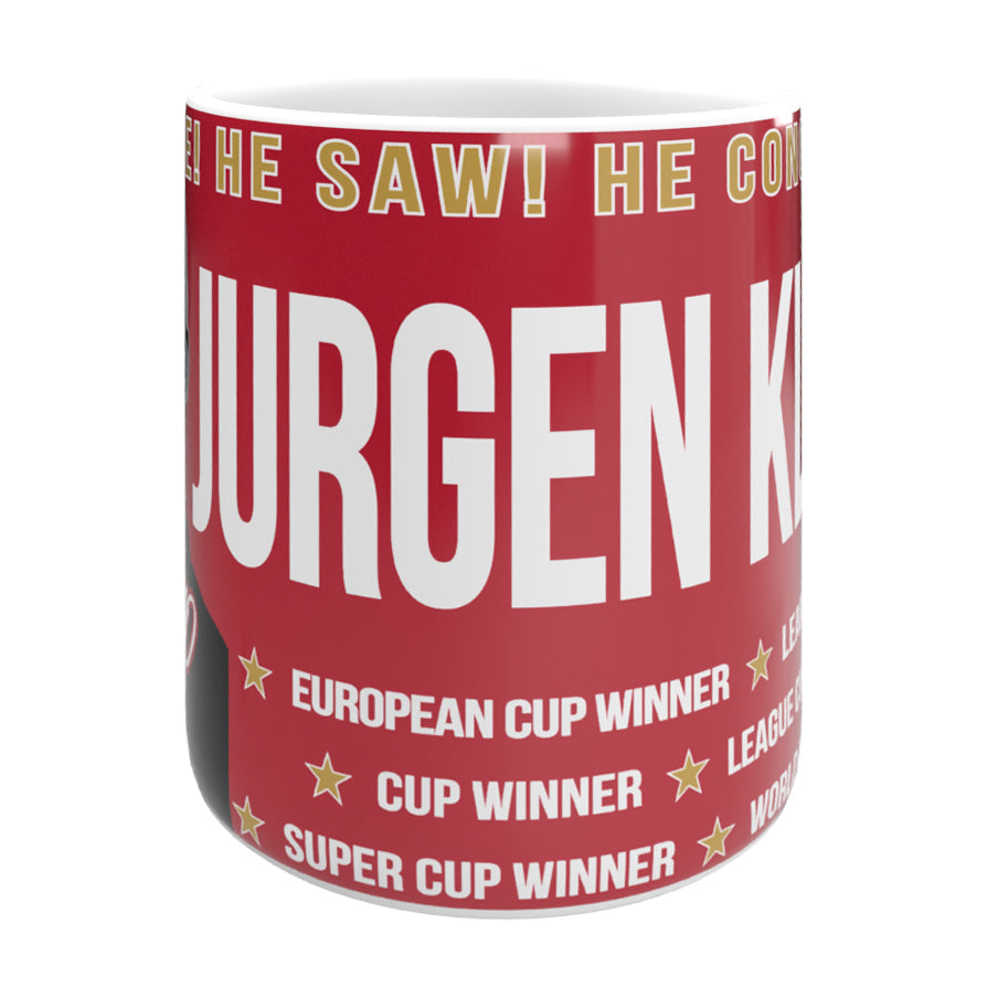 Klopp Mug He Came! He Saw! He Conquered!