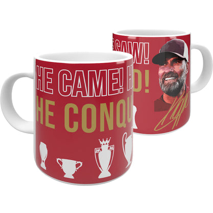 Klopp Mug He Came! He Saw! He Conquered! v2