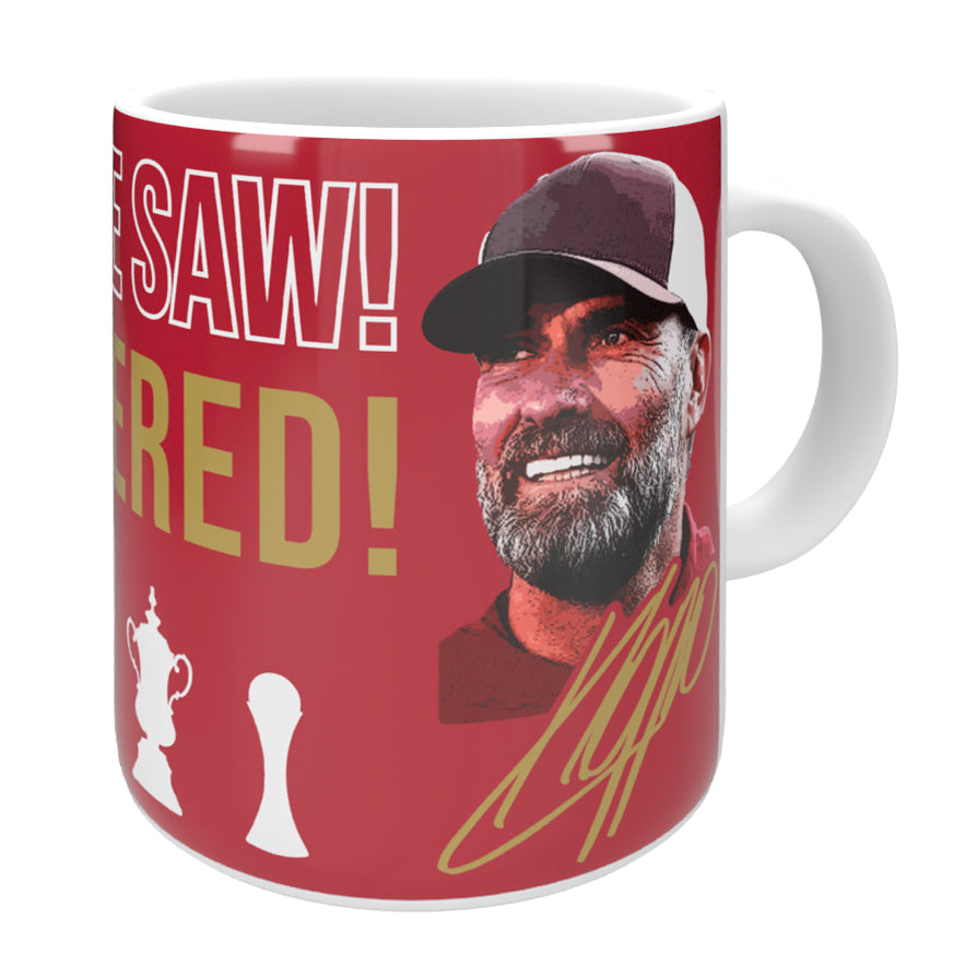 Klopp Mug He Came! He Saw! He Conquered! v2