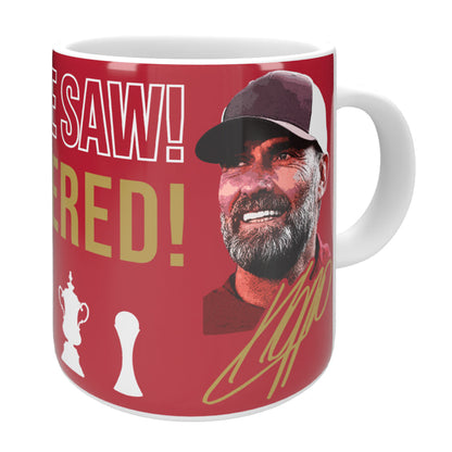 Klopp Mug He Came! He Saw! He Conquered! v2