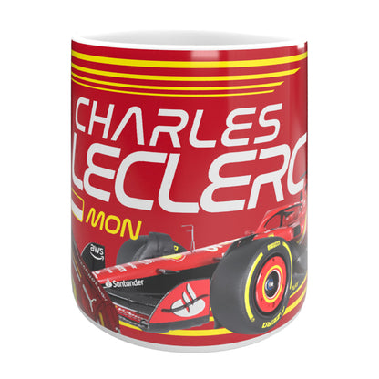 Charles Leclerc 2024 F1 Mug