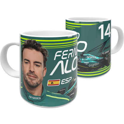 Fernando Alonso 2024 F1 Mug