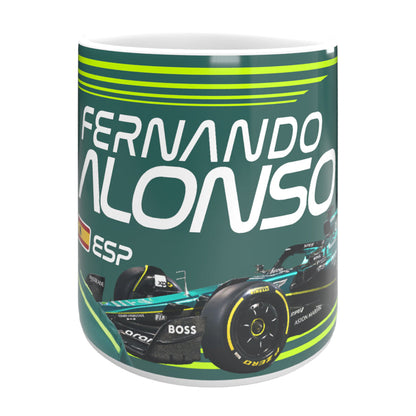 Fernando Alonso 2024 F1 Mug