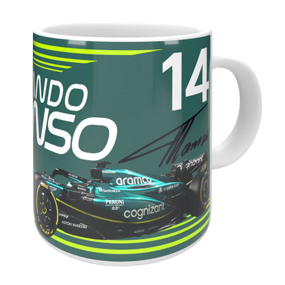 Fernando Alonso 2024 F1 Mug