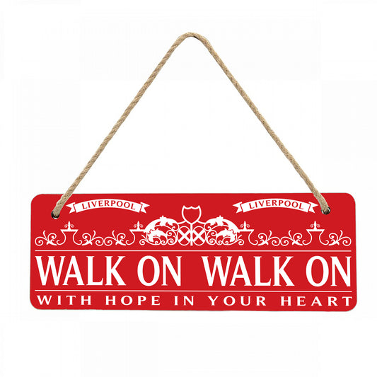 Walk On MDF Sign 280 x 100 mm