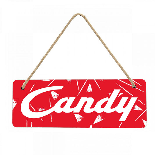 Candy Home MDF Sign 280 x 100 mm