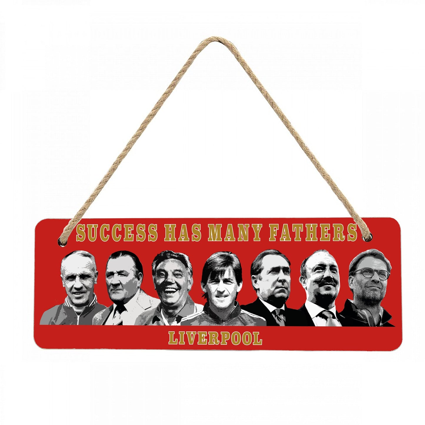 Success Has Many Fathers MDF Sign 280 x 100 mm