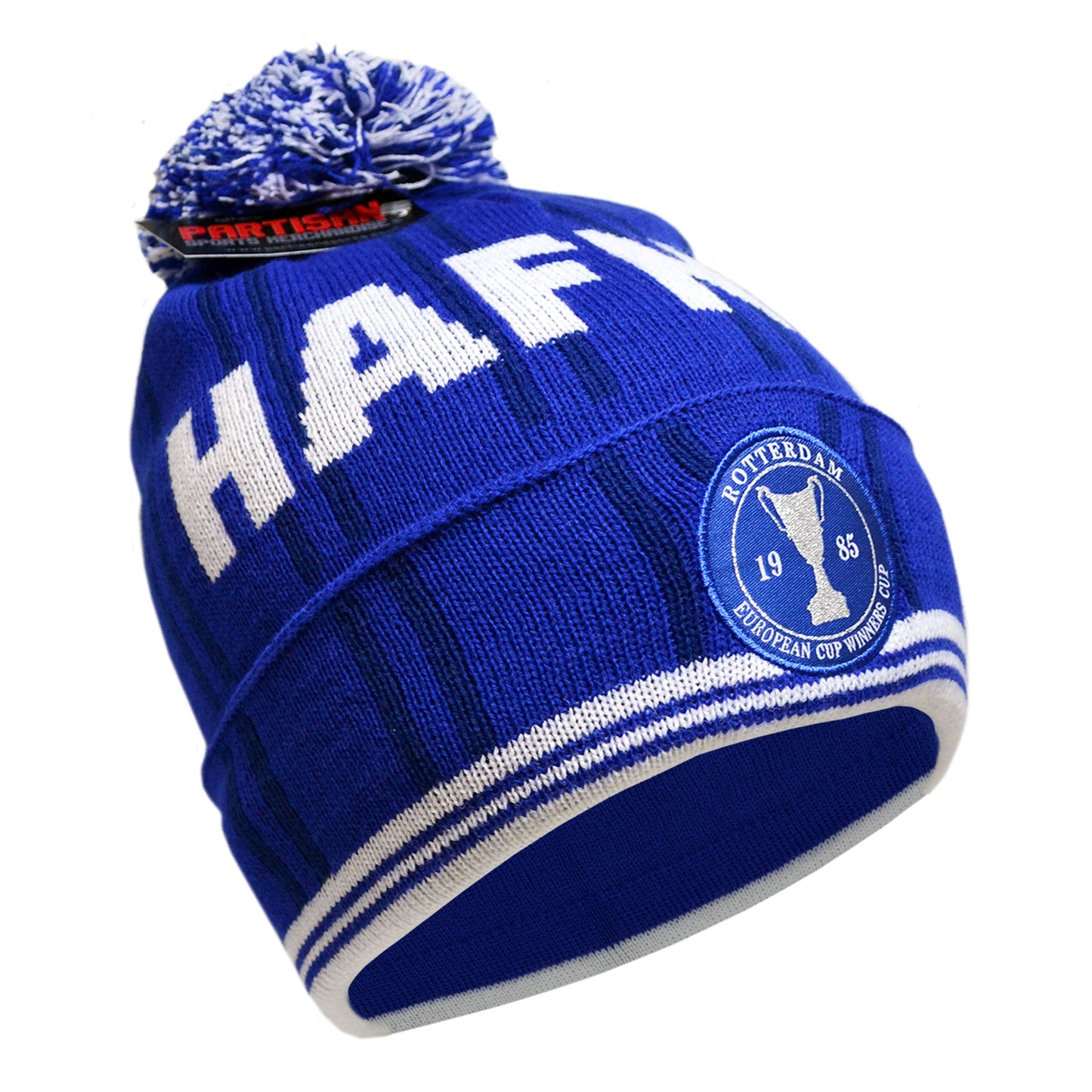 Hafnia Blue Bobble Hat