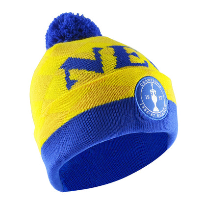 Nec Yellow Bobble Hat