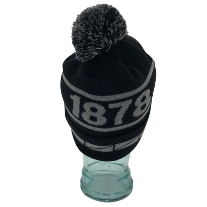 NSNO Black & Grey Bobble Hat