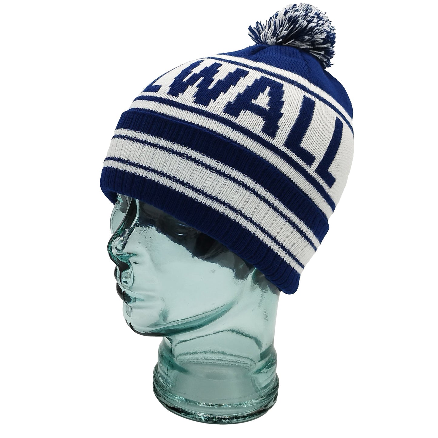 Millwall Blue & White Bobble Hat