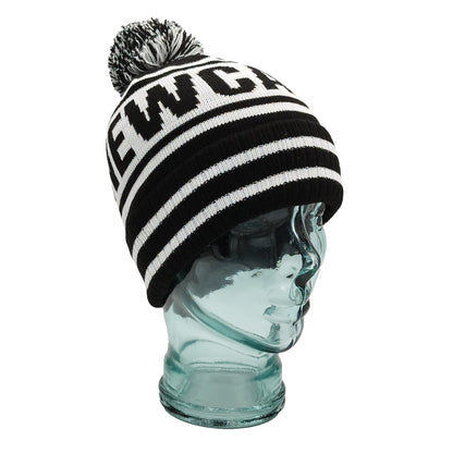 Newcastle United Black & White Bobble Hat