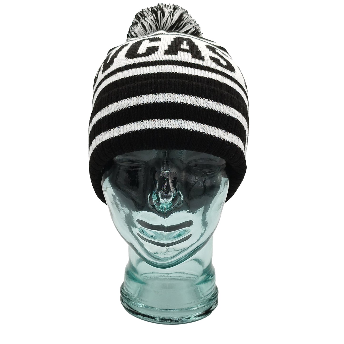 Newcastle United Black & White Bobble Hat