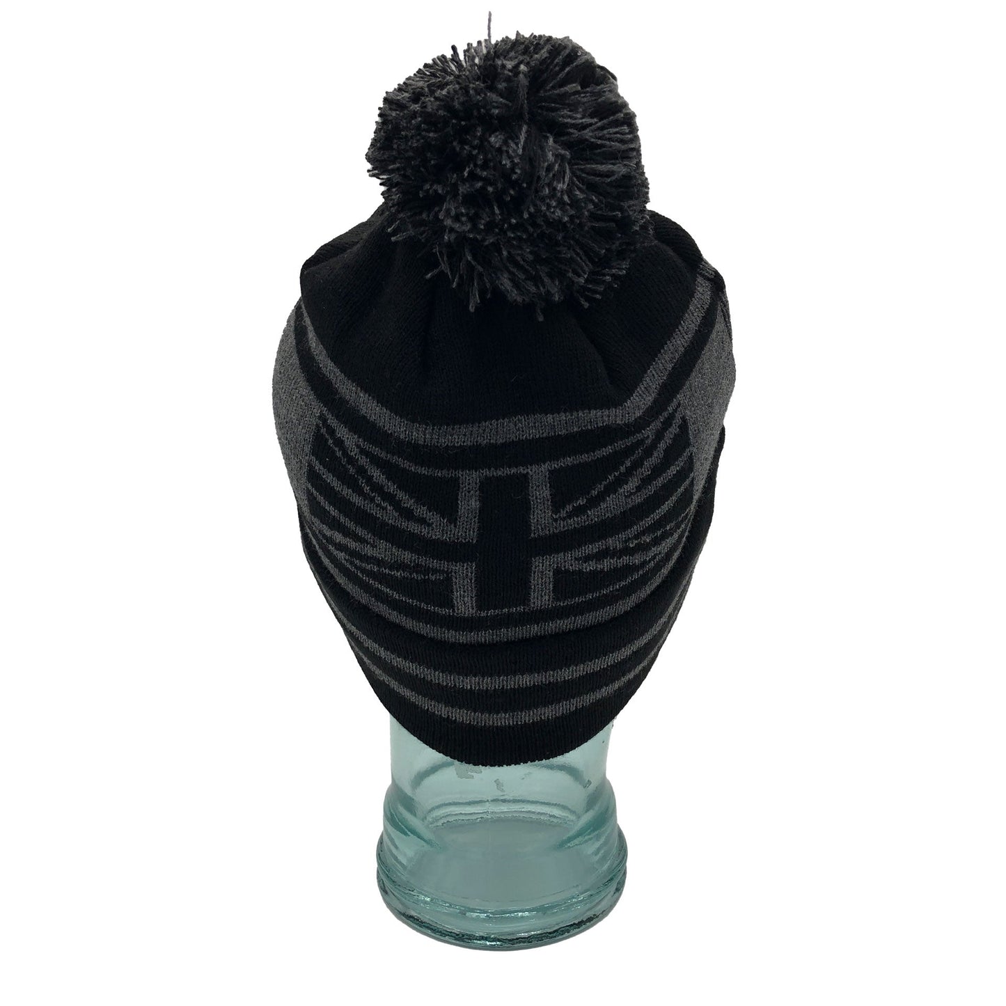 Rangers We Are The People Black & Grey Bobble Hat