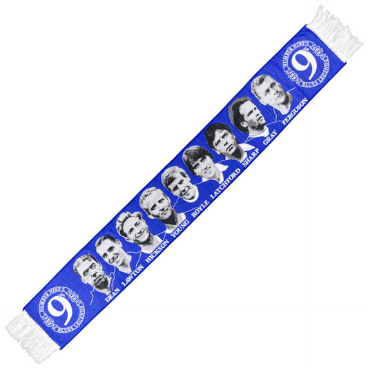 Number 9 Legends Everton Scarf HD