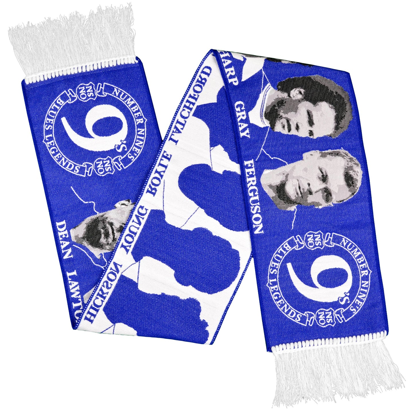 Number 9 Legends Everton Scarf HD