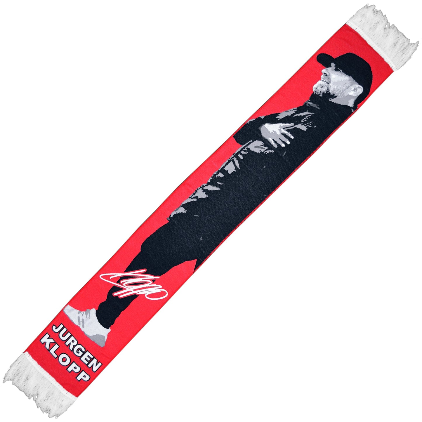 Klopp Liverpool Portrait Scarf HD